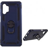 Armor Case 360 Metal Rotating Ring-Car Holder BLUE For Samsung Galaxy A32  4G